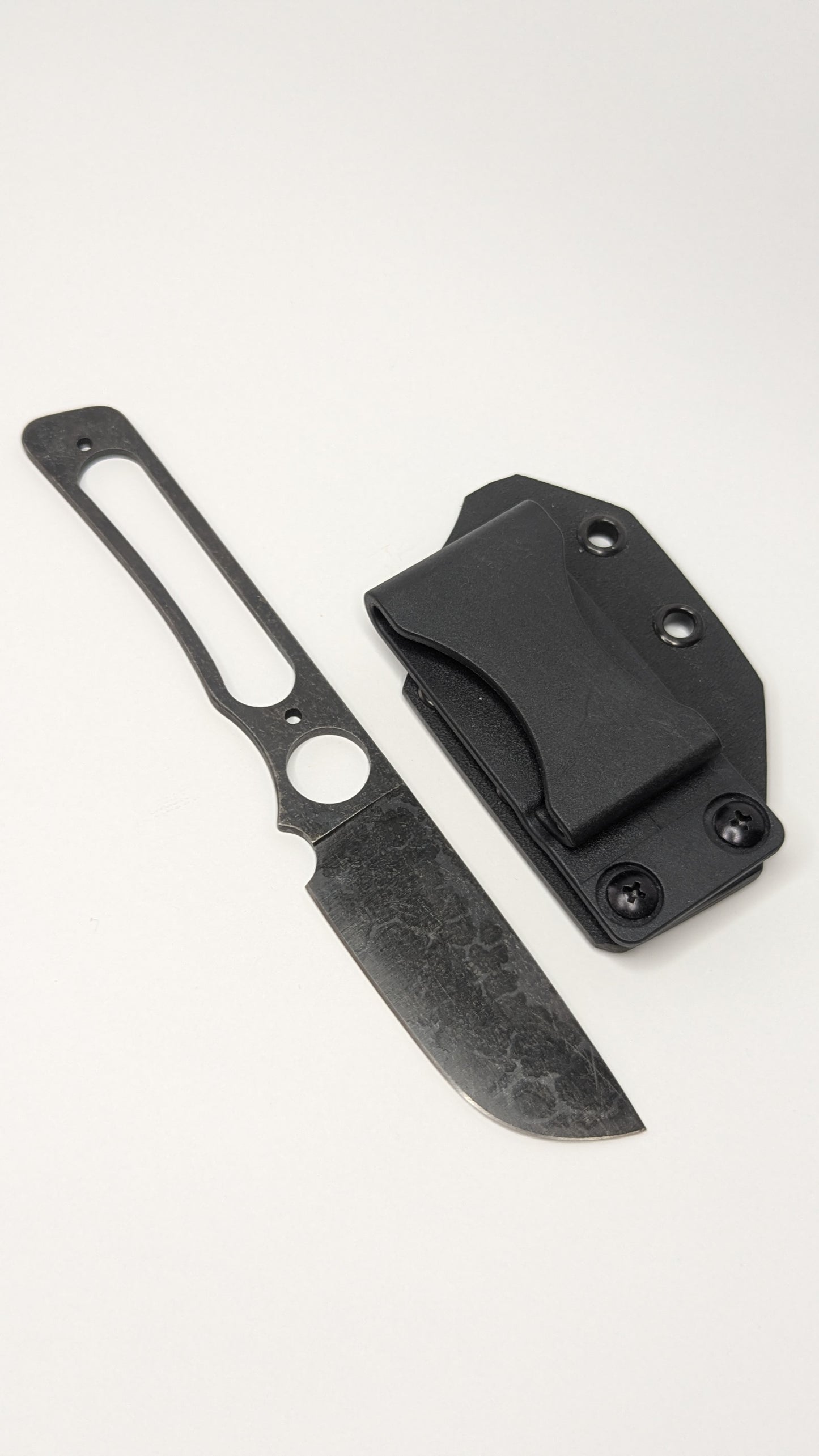 Fixed Blade Hunter (Stonewash, Small)