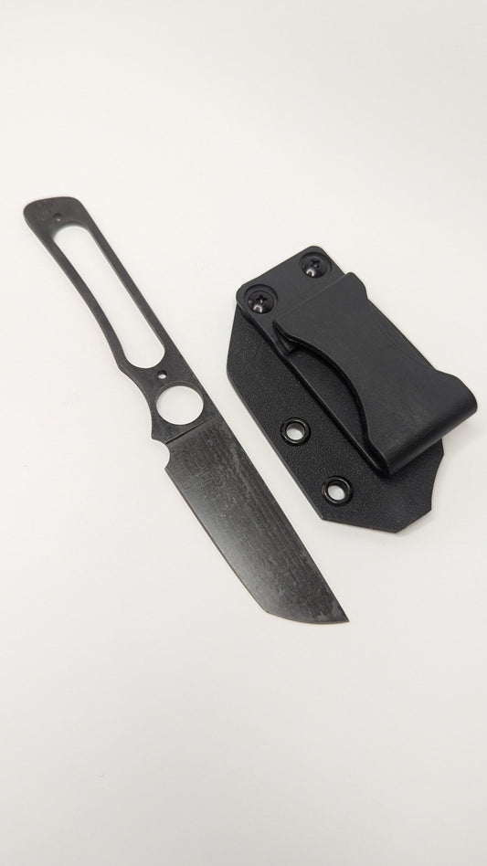 Fixed Blade Hunter (Stonewash, Small)